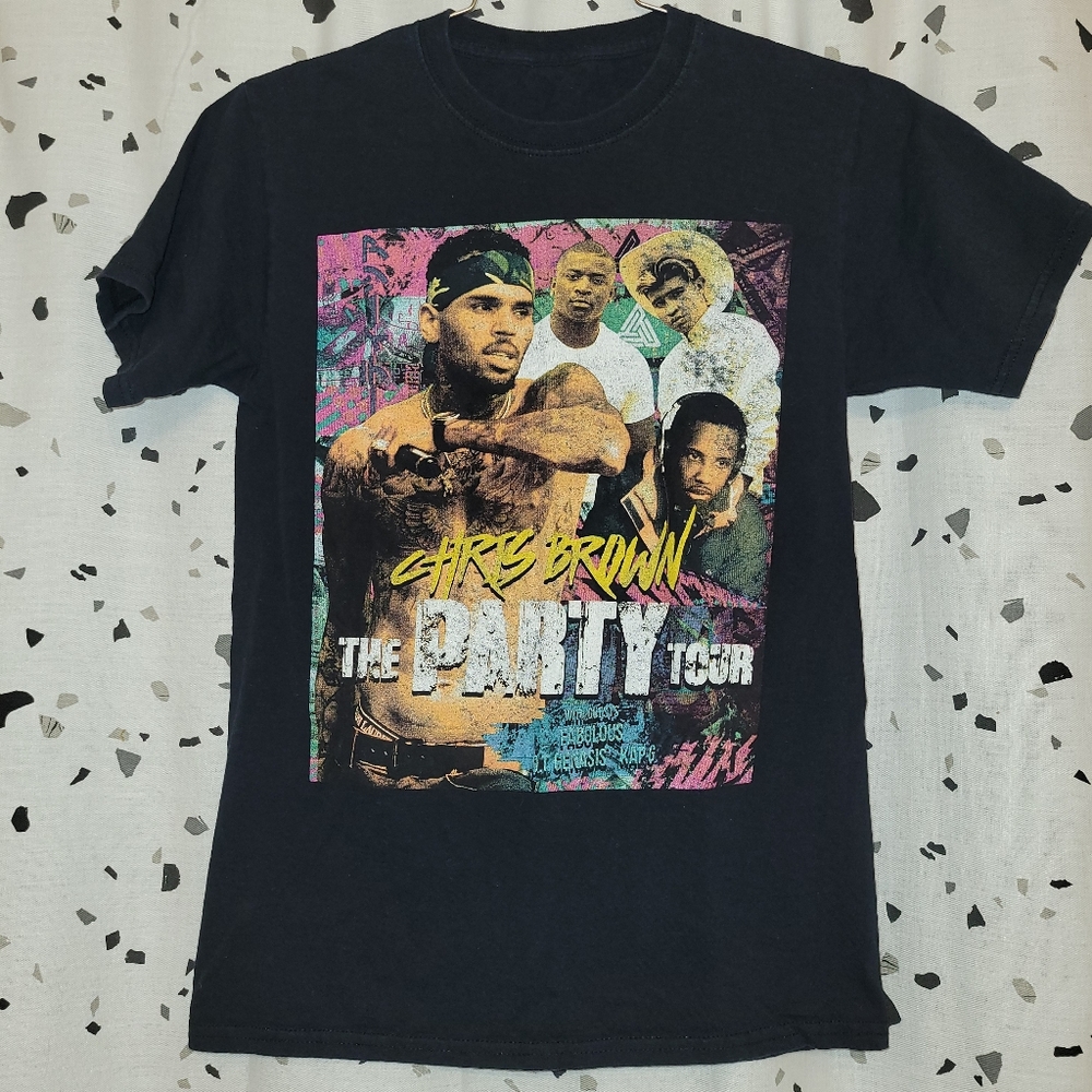 Chris Brown The Party Tour Concert Tee